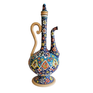 Ceramic Decor: Genie Lamp Pitcher