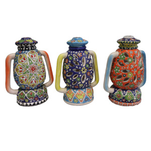 Ceramic Decor: Ceramic Candle Lamp