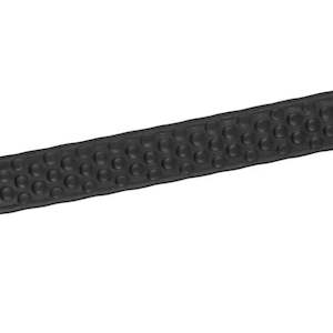 Schockemohle Soft Rubber Dot Reins Black