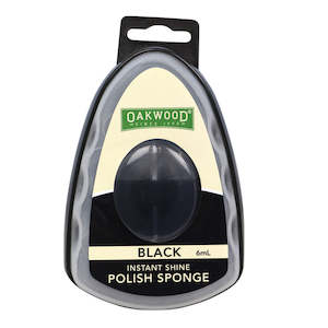 Oakwood: Oakwood Instant Shine Polish Sponge Black