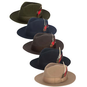 W & H Wool Felt Preston Outback Hat