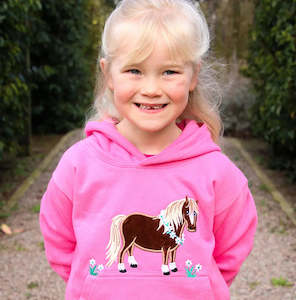 British Country Collection: British Country Collection Flora Pony Hoodie