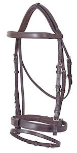 Platinum: Platinum Hanoverian Padded Bridle