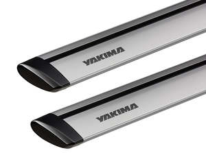 Ski Board Transport Racks: Yakima JetStream Bars Silver