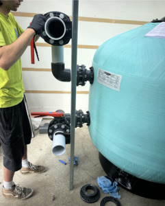 Commercial Pools: 100mm 80mm pressure pipe and fittings PN12 asst products