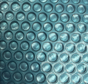 Pool Covers Thermal Blankets: SILVER GREY PSH (AB03) (550 micron) bubble blanket