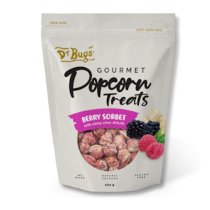 Christmas Custom: Berry Sorbet Gourmet Popcorn (Dr Bugs)