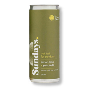 Christmas Custom: Lemon, Lime & Yuzu Soda (Sundays Drinks)