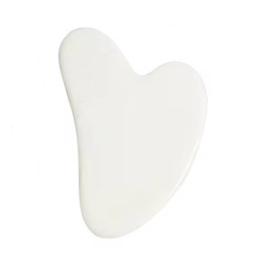Skincare: Gua Sha Facial Sculpting Tool - White Quartz