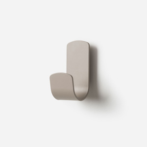 Citta: Citta Wall Hook - Warm Grey