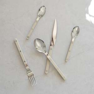 Homeware Sabre Cutlery: Sabre Cutlery Set - Soft Beige