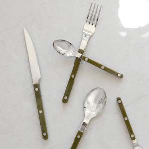 Homeware Sabre Cutlery: Sabre Cutlery Set - Olive