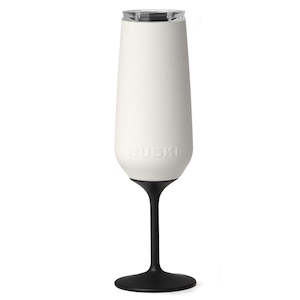 Chilly Bins Coolers: Huski Champagne Flute - White