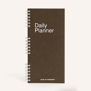 Best Under 50: Made of Tomorrow - Day Planner - Umber