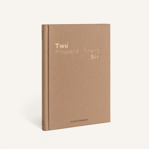 Made of Tomorrow 2026 Weekly Diary - Toffee