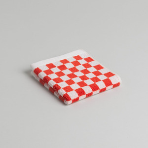 BAINA Quill Face Cloth - Paloma Sun/Ecru Check