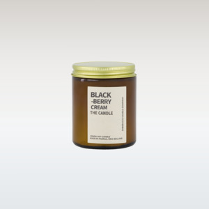 Amberjack Candles: Amberjack Candles - Blackberry Cream