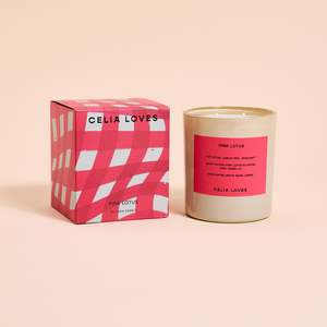 Gifts From 50 70: CELIA LOVES Candle - Pink Lotus