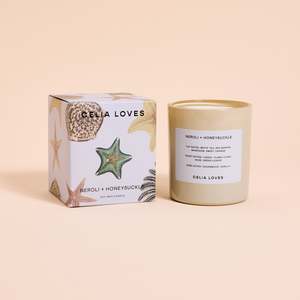 Gifts From 50 70: CELIA LOVES Candle - Neroli + Honeysuckle
