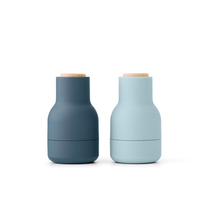Small Audo (Menu) Salt + Pepper Grinders - Blues