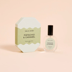 CELIA LOVES Room + Linen Spray - Pistachio + Caramel