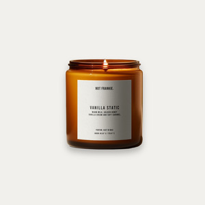 Not Frankie Candles - VANILLA STATIC