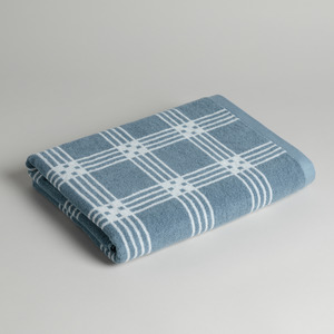 BAINA Frisa Pool Towel - Celeste/Chalk