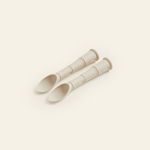 Discount Allowed: Tiny Table Starter Spoons - Sand
