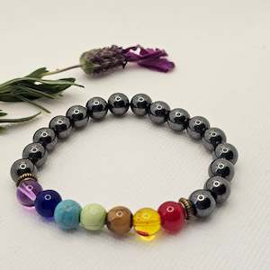 Frontpage: Chakra / Hematite Bracelet