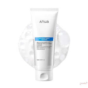 Water Cleansers: Anua Hyaluronic Hydrating Gentle Foaming Cleanser
