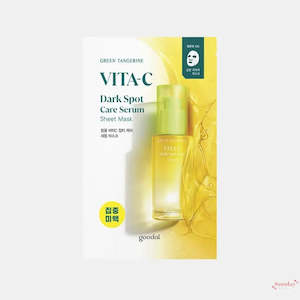Serum: Goodal Green Tangerine Vita-C Serum Mask - Brightening Mask
