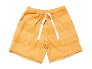 Beach Wear: Golden Towelling Men's Beach Short
