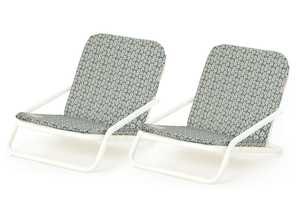 Tallow Flower: Tallow Flower Beach Chair Set