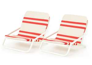 Rio Stripe: Rio Stripe Beach Chair Set