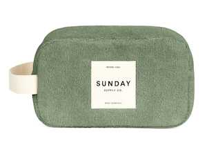 Towelling Accessories Pouch: Tallow Towelling Accessories Pouch