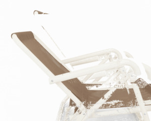 Beach Umbrella Chair In Stock: Husk Mesh Reclining Beach Chair