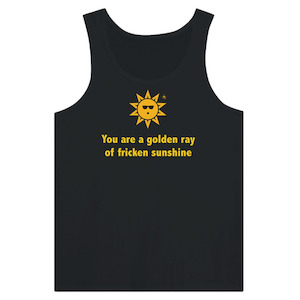 Products: Golden Ray Of Sunshine - Tank Top Sundream Studios