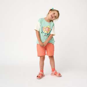 Watermelon Tee and Pink Shorts Set