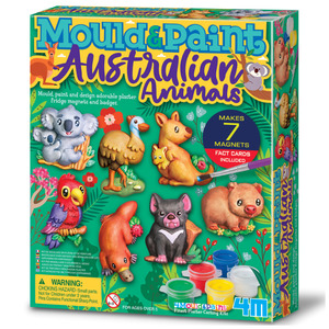 Art Supplies Craft: Mould & Paint - Animals