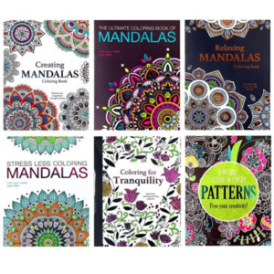 Adults Mandalas Coloring Books