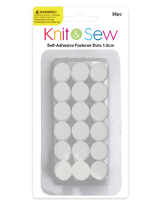K&S Fastener Dots White