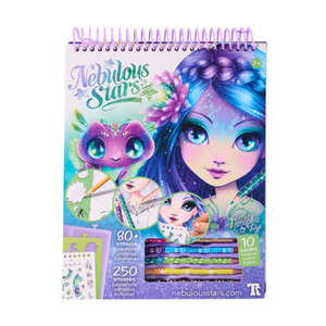 Art Supplies Craft: Nebulous Stars - Creative Sketchbook Nenuphia