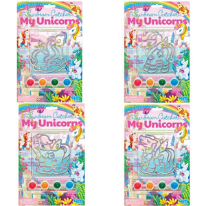 Art Supplies Craft: My Unicorn - Sunbeam Catcher 4 Asst