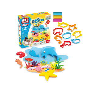 Art Supplies Craft: Art Craft Ocean Animals Dough Set