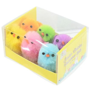 Easter Chicks 6pk Rainbow