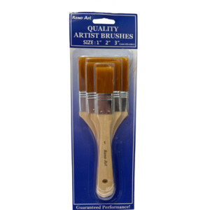 Synthetic Brush 3pc Set