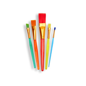 Paint Brushes: Stencil Brush Set 5pc