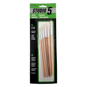 Paint Brushes: Studio 5 Artist Brushes 6pc