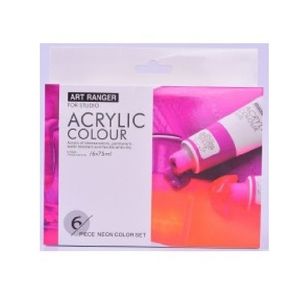 Paint: Acrylic Paint Set 6x75ml Neon