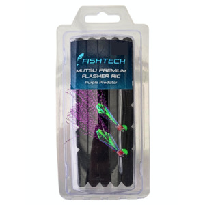 Fishing Line: Mutsu Economy Flasher Rig Purple Predator 3.0